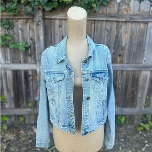 Forever 21 Light Blue Jean Jacket